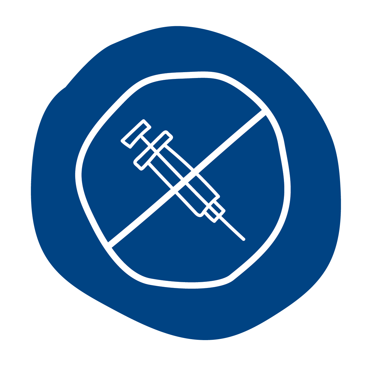 No treatment injections